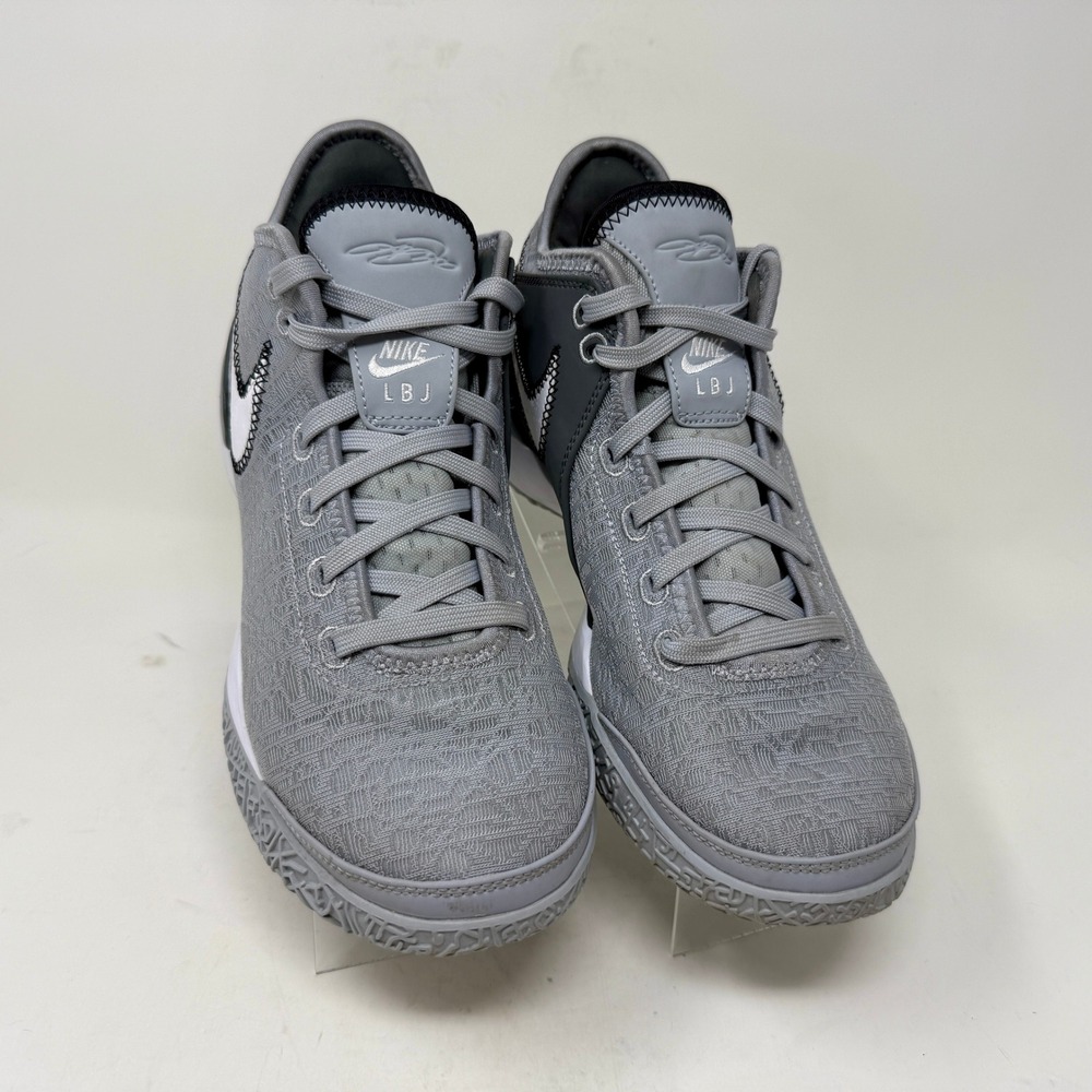 Nike LeBron NXXT Wolf Grey Metallic Gold Basketball Shoes DR8784-004 Men's 8 - Picture 5 of 16
